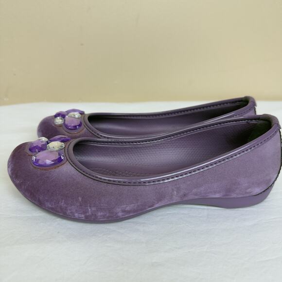 Crocs Shoes - Crocs Lily Holiday Bling Women’s Neon Lilac Size 7 – Original Clogs